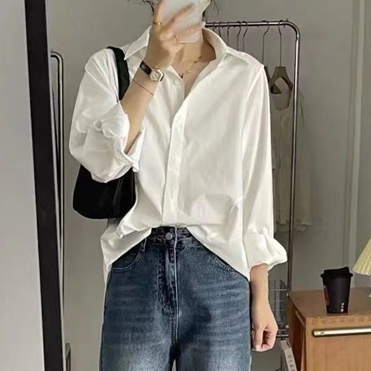 春秋季設計感別緻襯衫