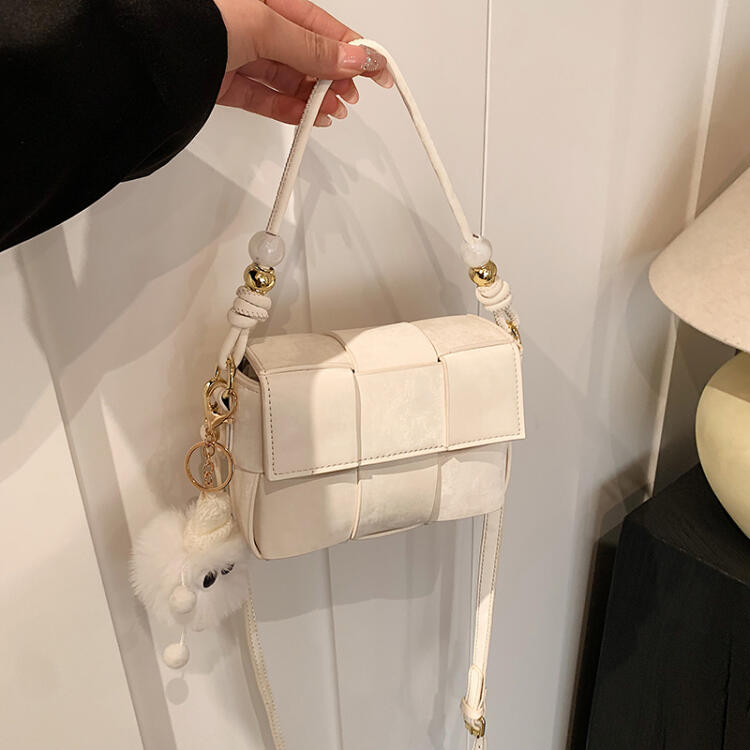 鑲嵌方格氣質包包