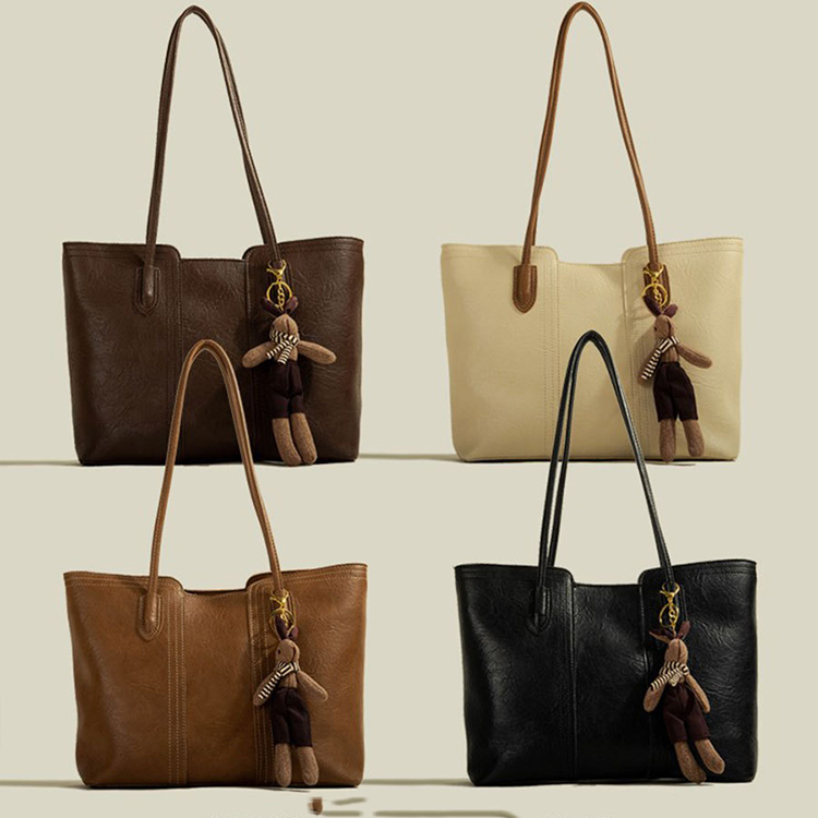 秋冬復古大容量軟皮百搭通勤包