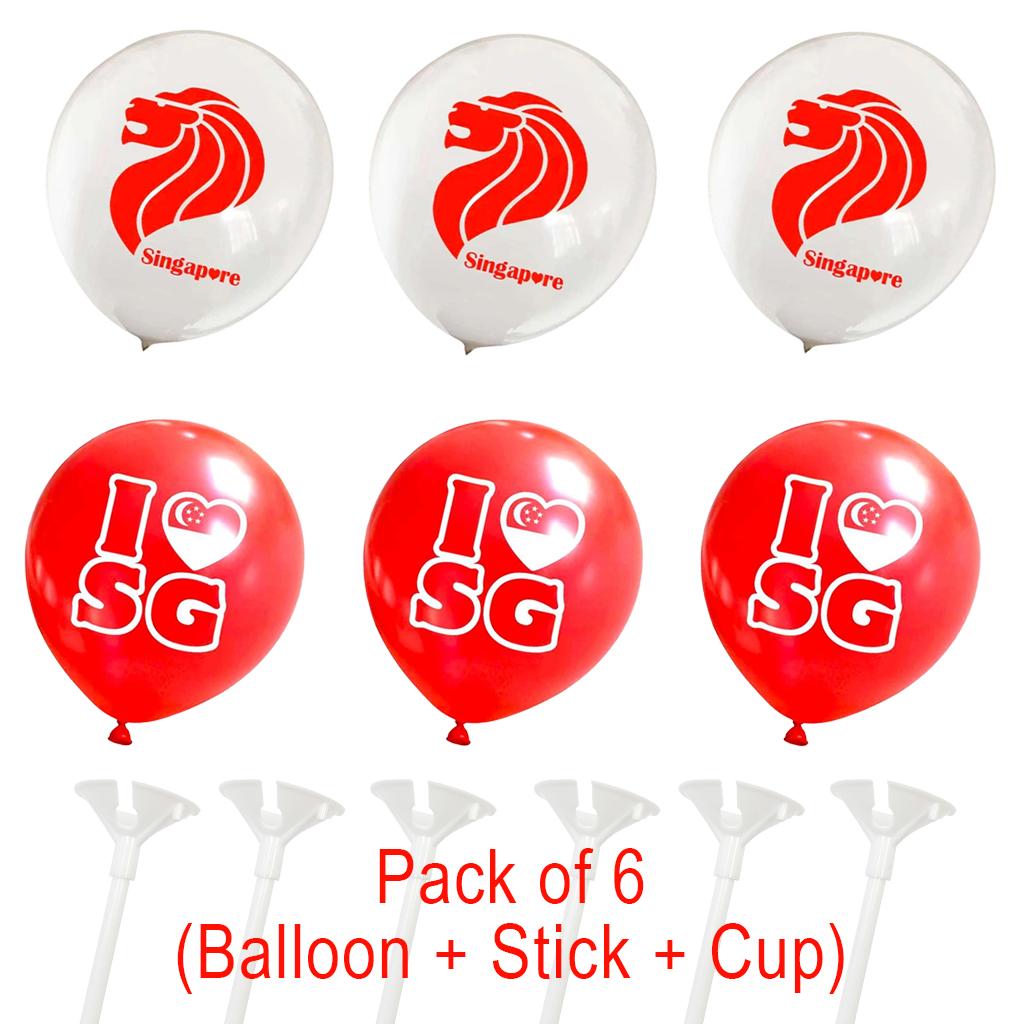 National Day Singapore Balloons