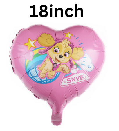 Paw Patrol Cartoon Balloons