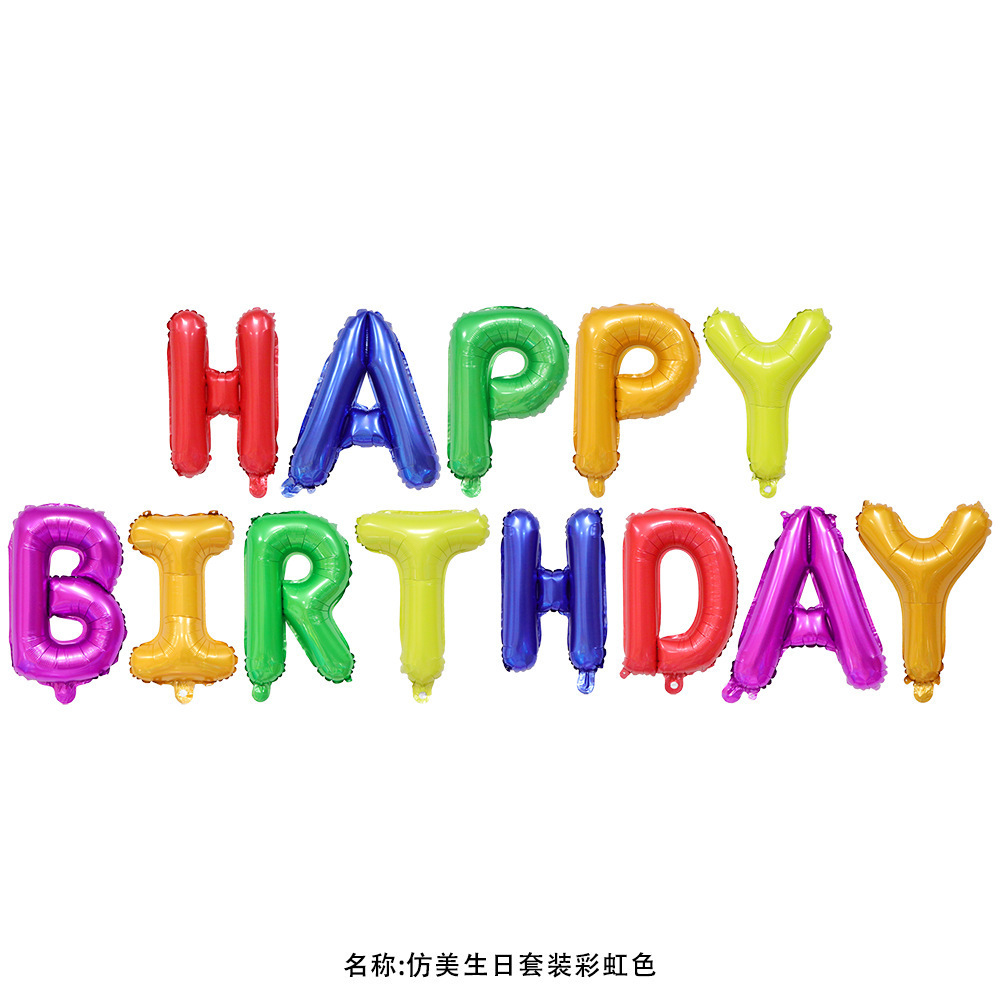 Happy Birthday Celebration Balloons