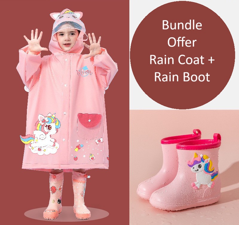 Rain Coat + Rain Boot