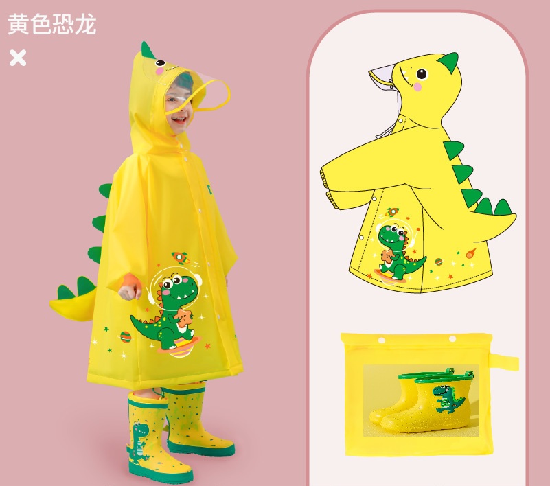 Rain Coat + Rain Boot