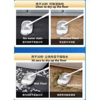 New Upgraded Electric Mop cloth smart mop Spray Lighting cloth hand-free one-button electric intelligent cleaning
