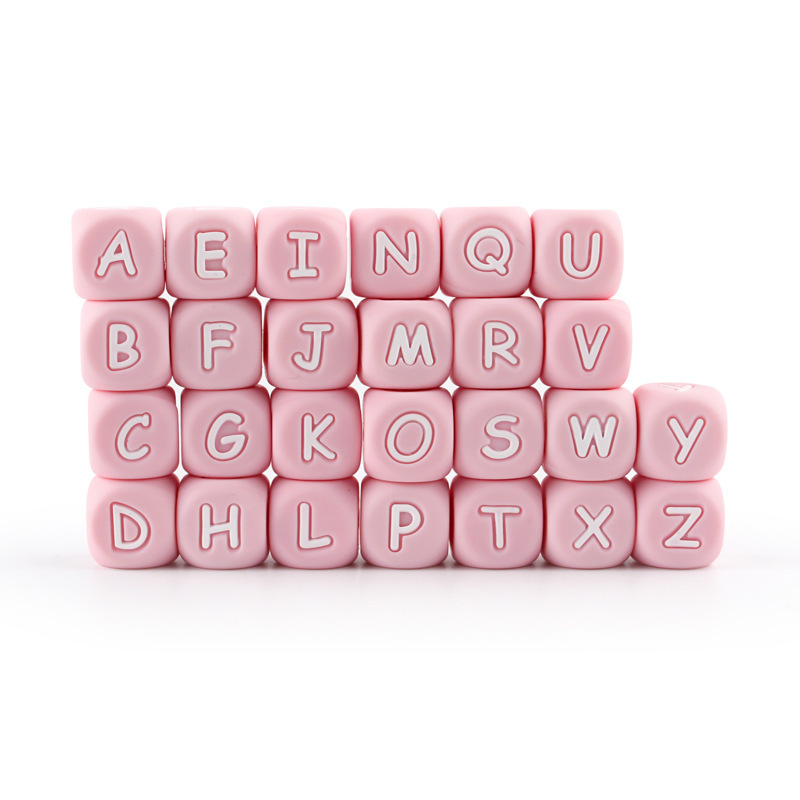 Silicone Alphabet Beads