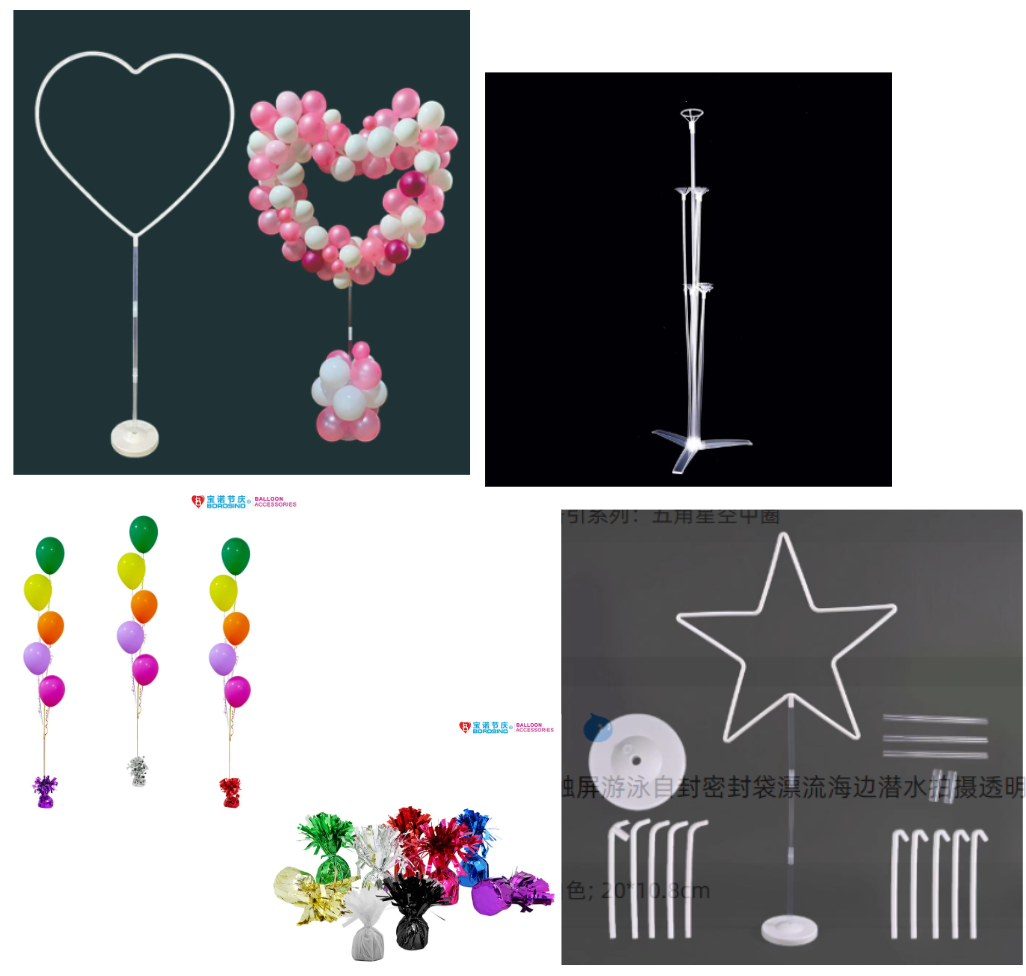 Balloon Stands and Weights