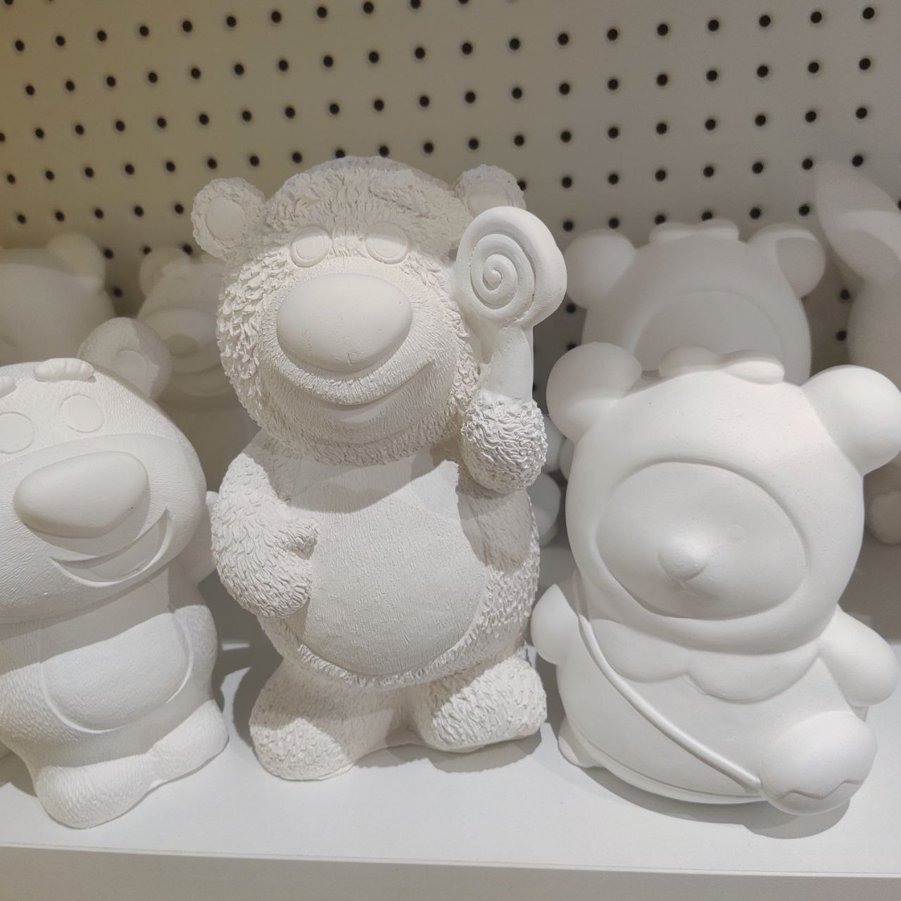 DIY Clay Paint Coin Bank Set