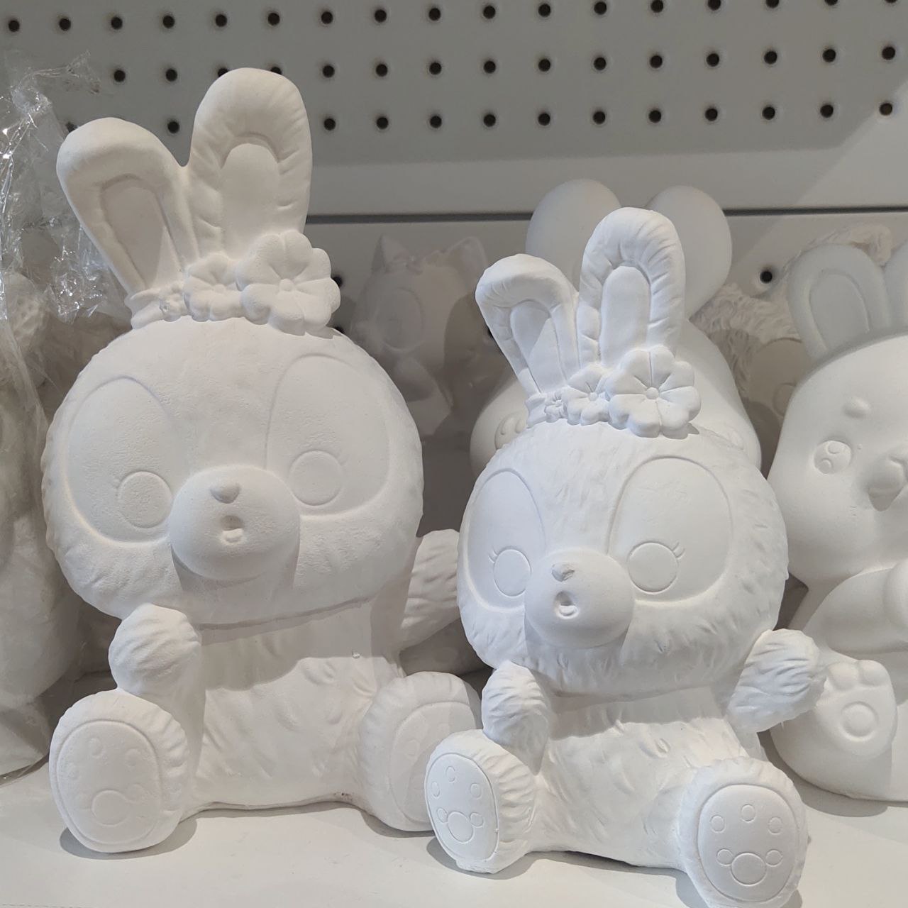 DIY Clay Paint Coin Bank Set