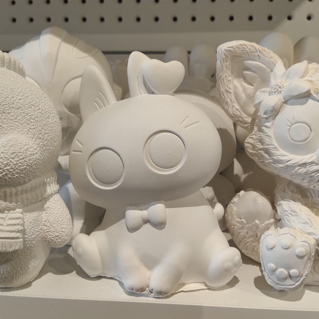 DIY Clay Paint Coin Bank Set