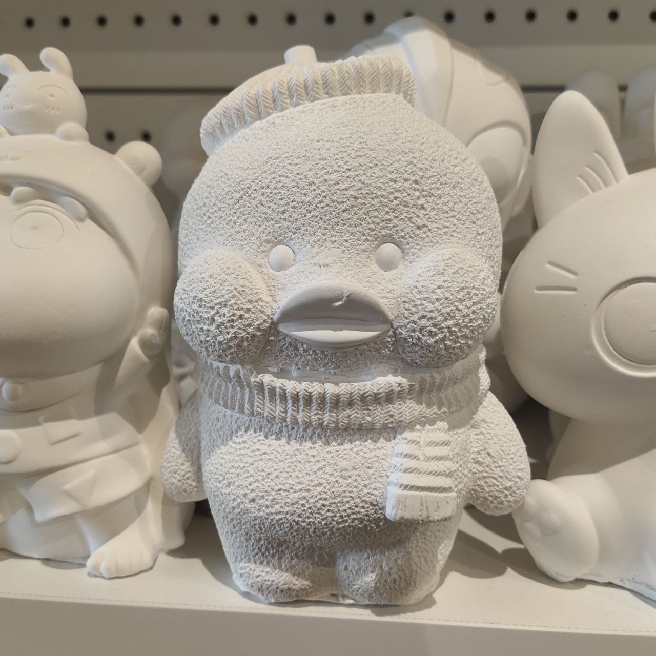 DIY Clay Paint Coin Bank Set