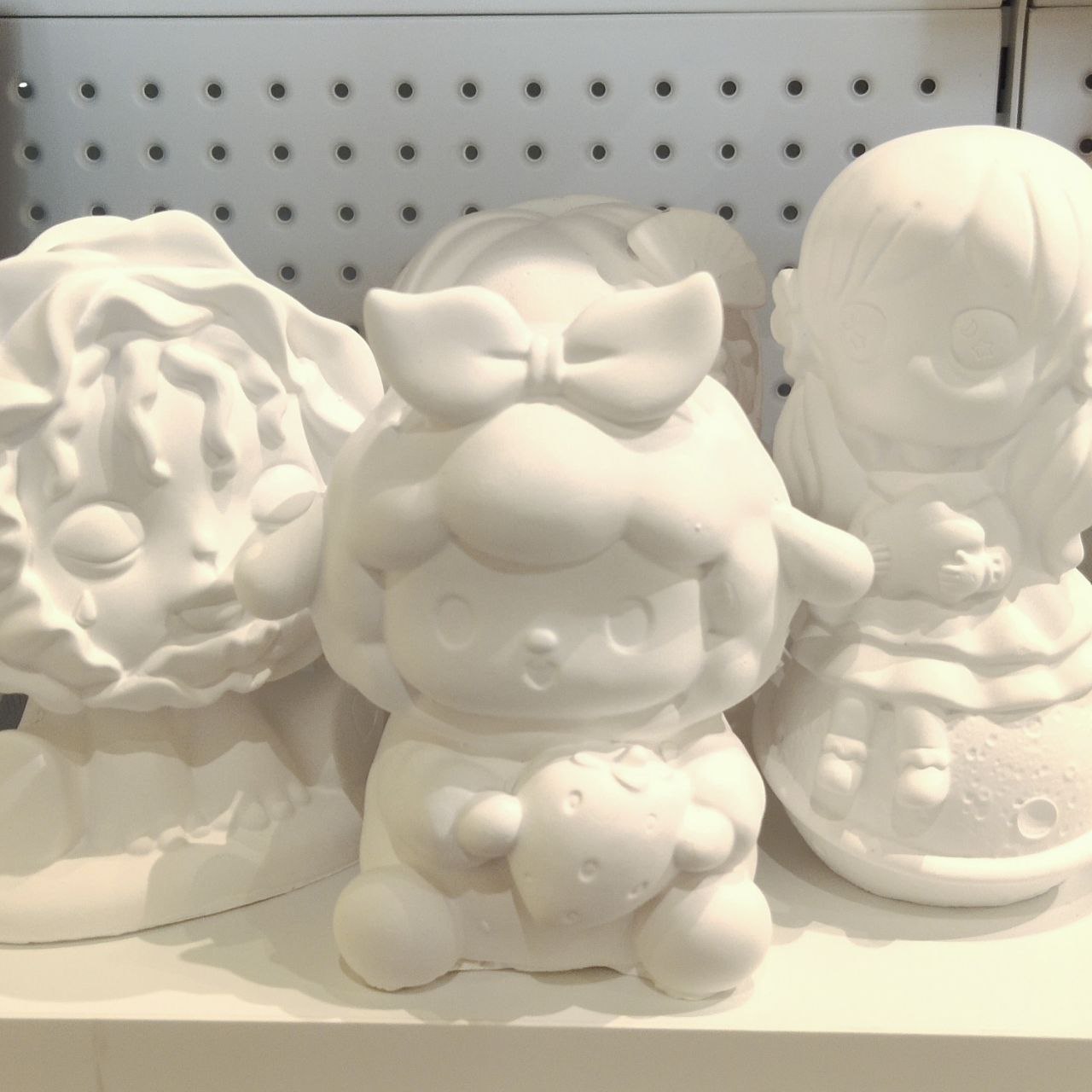 DIY Clay Paint Coin Bank Set