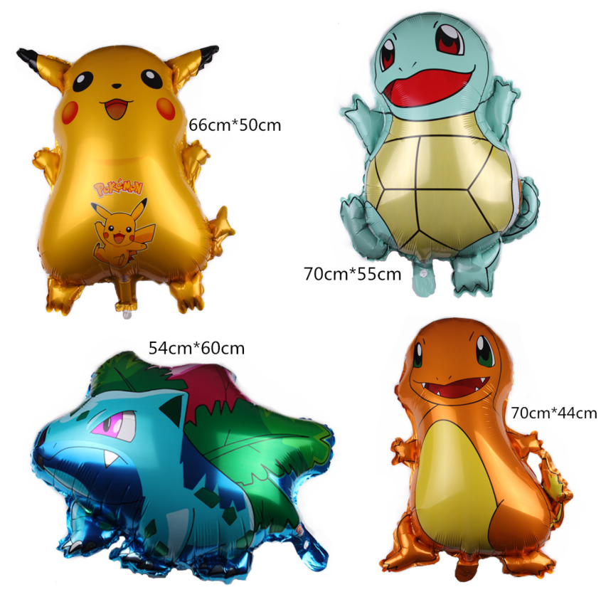 Pokemon Cartoon Balloons