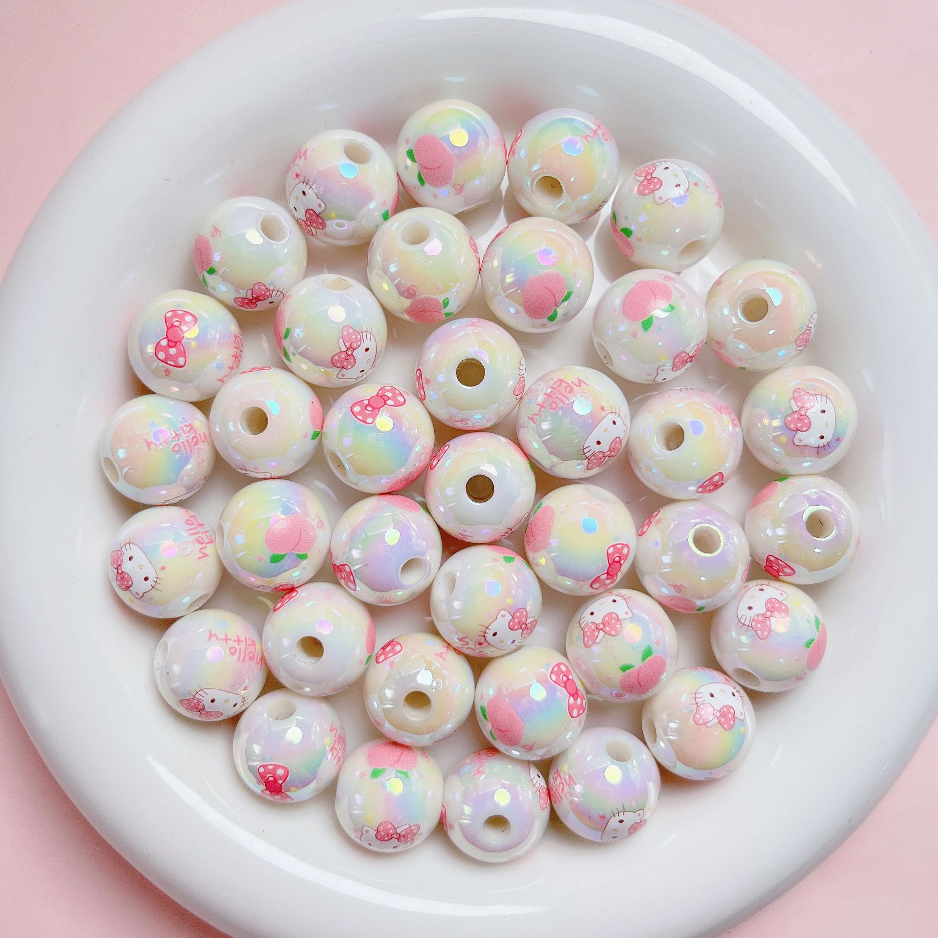 Cute Critter Printed Beads