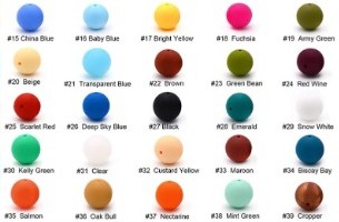 Round Silicone Beads