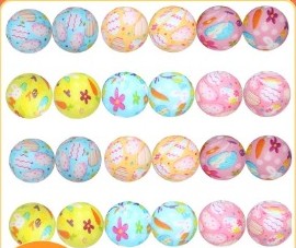 Round Silicone Beads