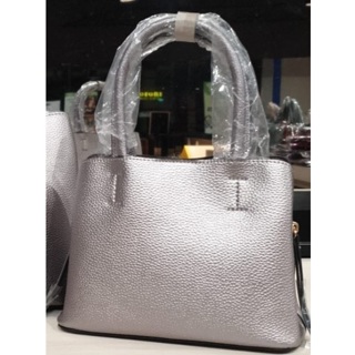 Mother Special Cowhide Leather Elegant Ladies Handbag+Aromatherapy with Free Flowers-Medium Size