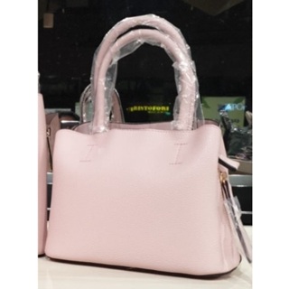 Mother Special Cowhide Leather Elegant Ladies Handbag+Aromatherapy with Free Flowers-Medium Size