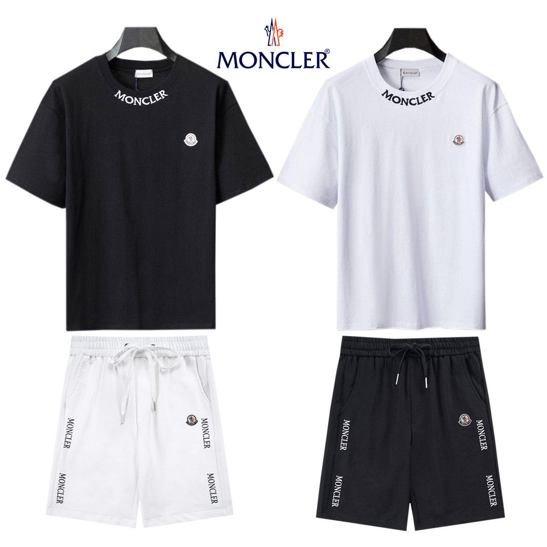 【MONCLER】モンクレール 2025 新作 刺繍 スーツ トップ + パンツ