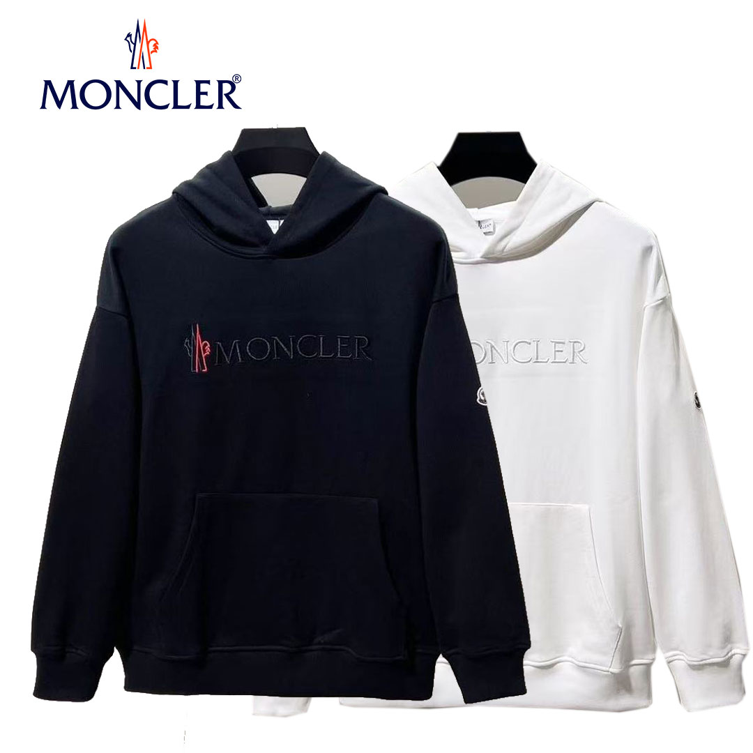 【MONCLER】モンクレールの新作クルーネックルーズ長袖スウェットシャツ男女兼用