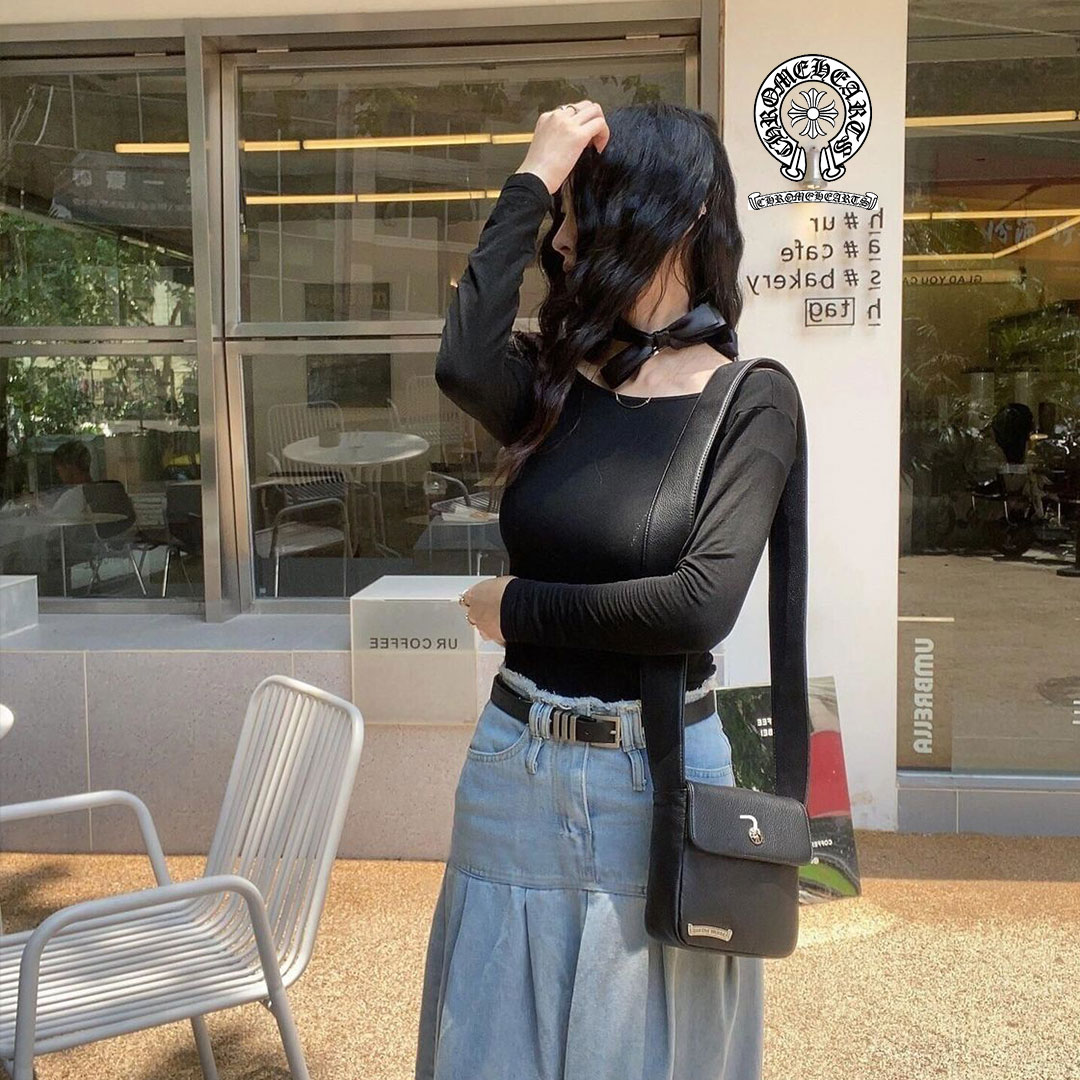 【Chrome hearts】クロムハーツ2025新作ショルダークロスボディバッグ 男女兼用