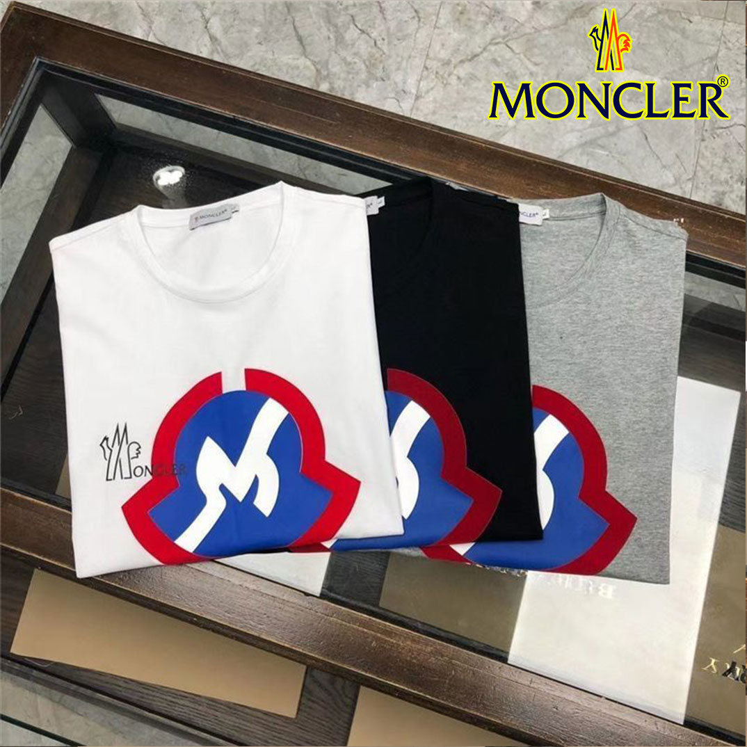 【今日注文なら、もう一つ無料サービス】【Moncler】モンクレール Tシャツ 半袖 五分袖
