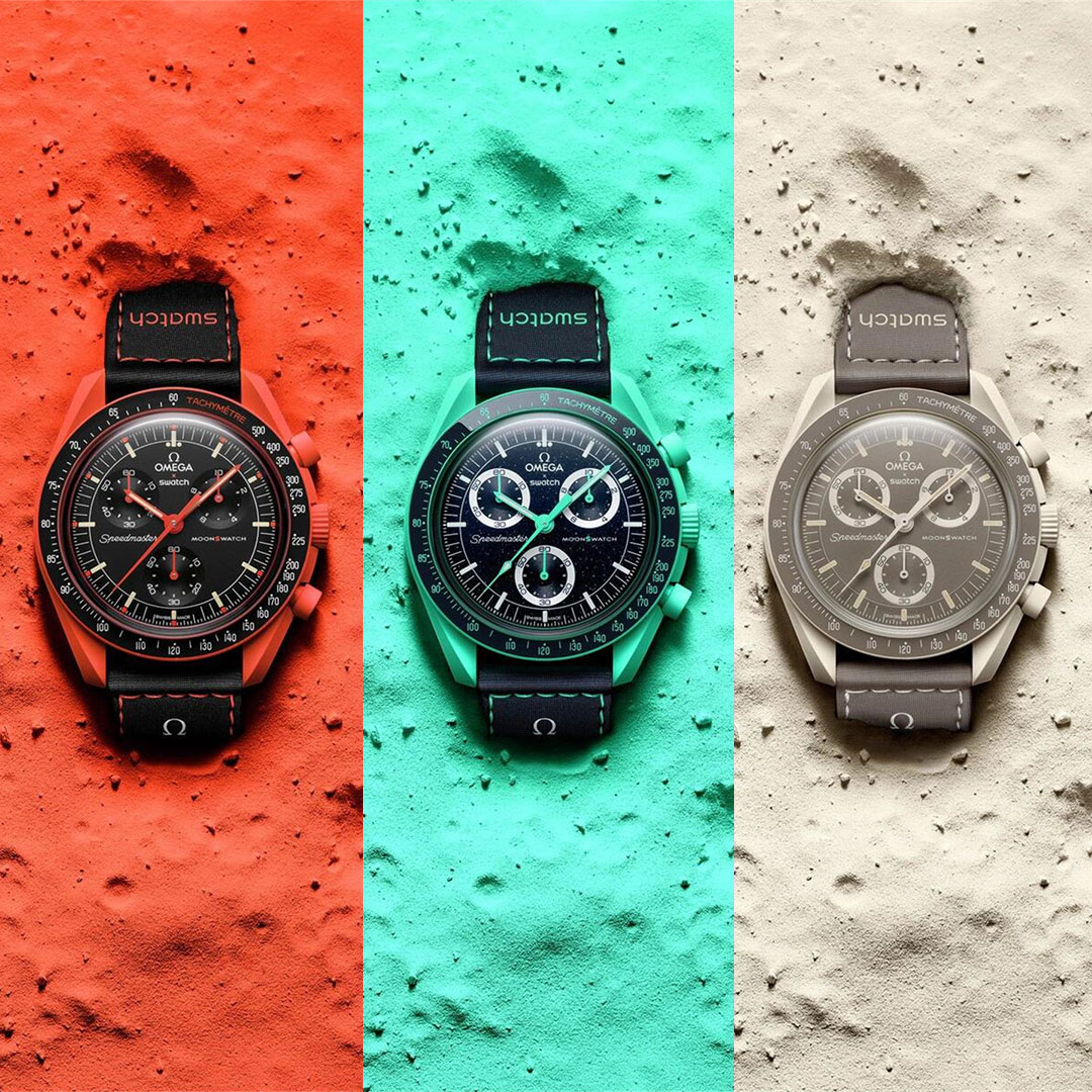 【OMEGA x SWATCH】  MISSION ON LAVA