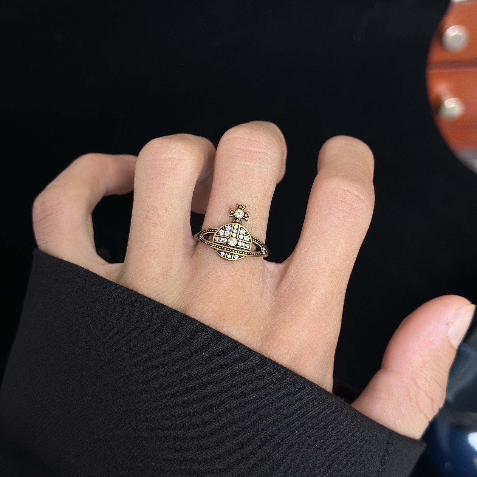 【今日注文なら、もう一つ無料サービス】【Chrome hearts】 クロムハーツ 男女兼用 ヴィンテージカップルリング（オープンデザイン）