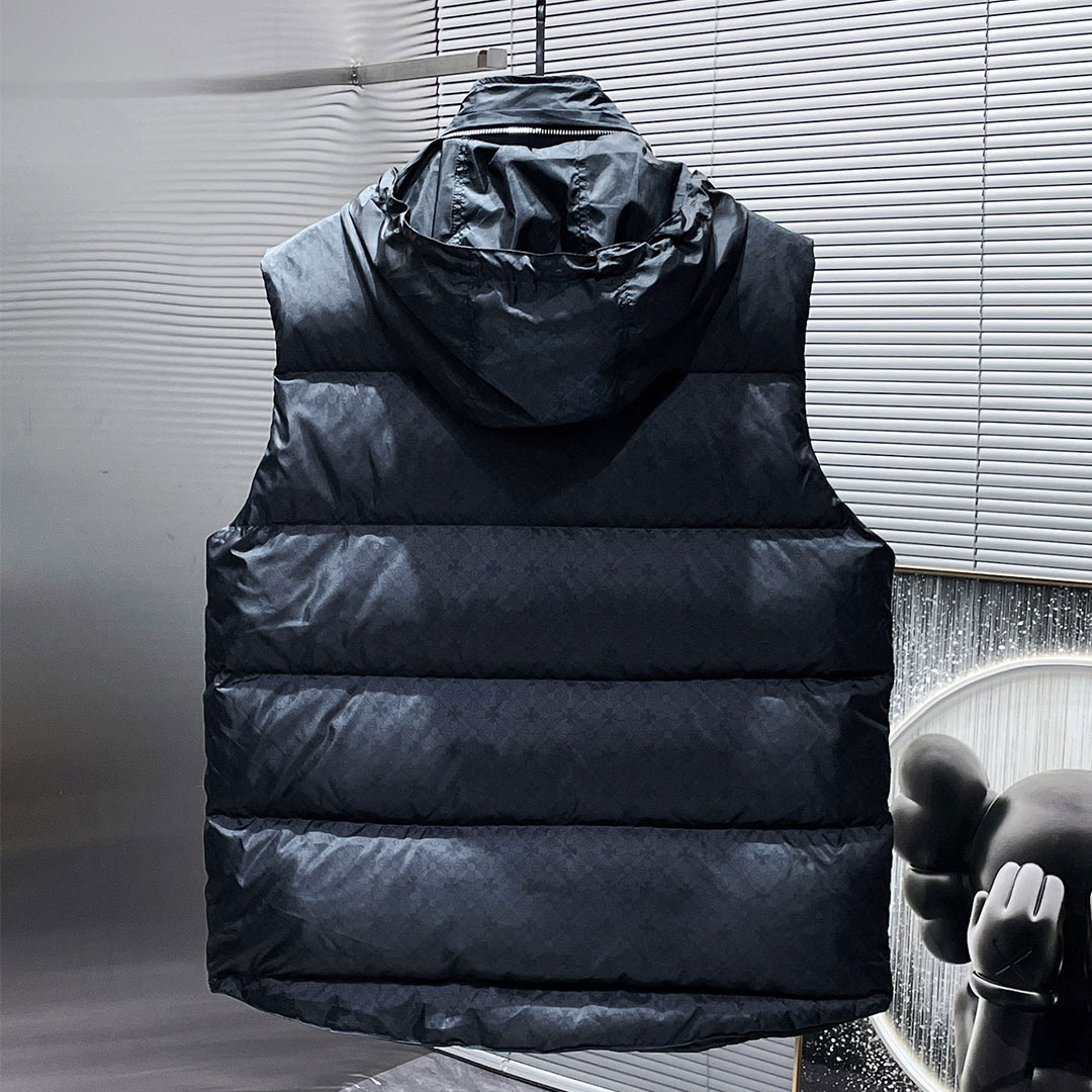 Chrome Hearts ❤ クロムハーツ ❤ 日本の店頭でも同時販売中 ❤❄️ 冬のダウンジャケットシリーズ❄️ クロウハートダークパターンシリーズ フード付きダウンジャケット