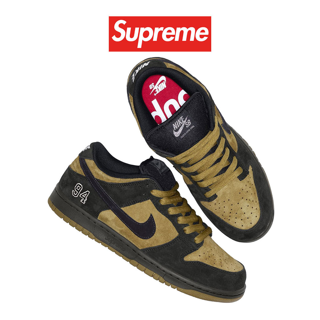 【NIKE】【SUPREME】NIKE X SUPREME の共同スポーツシューズ