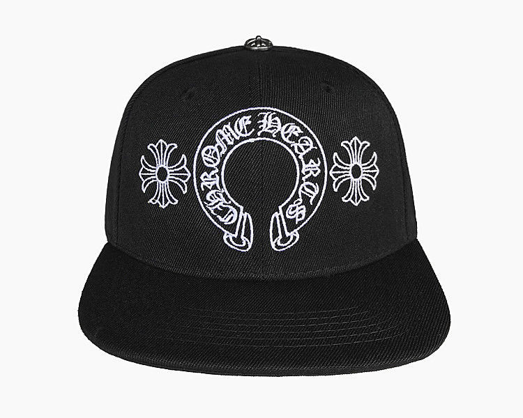 【今日注文なら、もう一つ無料サービス】【Chrome Hearts】クロムハーツ クロスピークハットバイザー 男女兼用