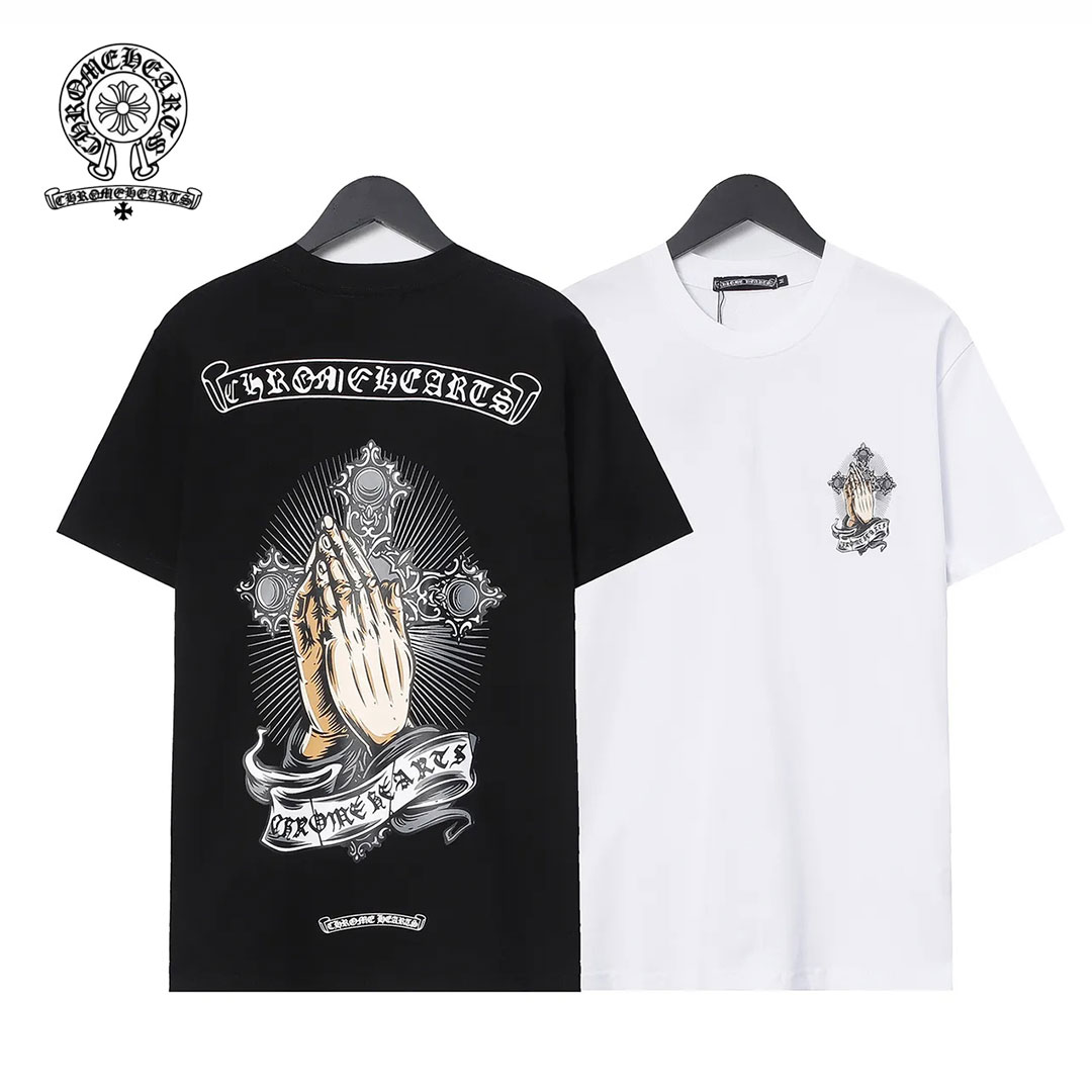 【Chrome Hearts】クロムハーツ 半袖クロスTシャツ