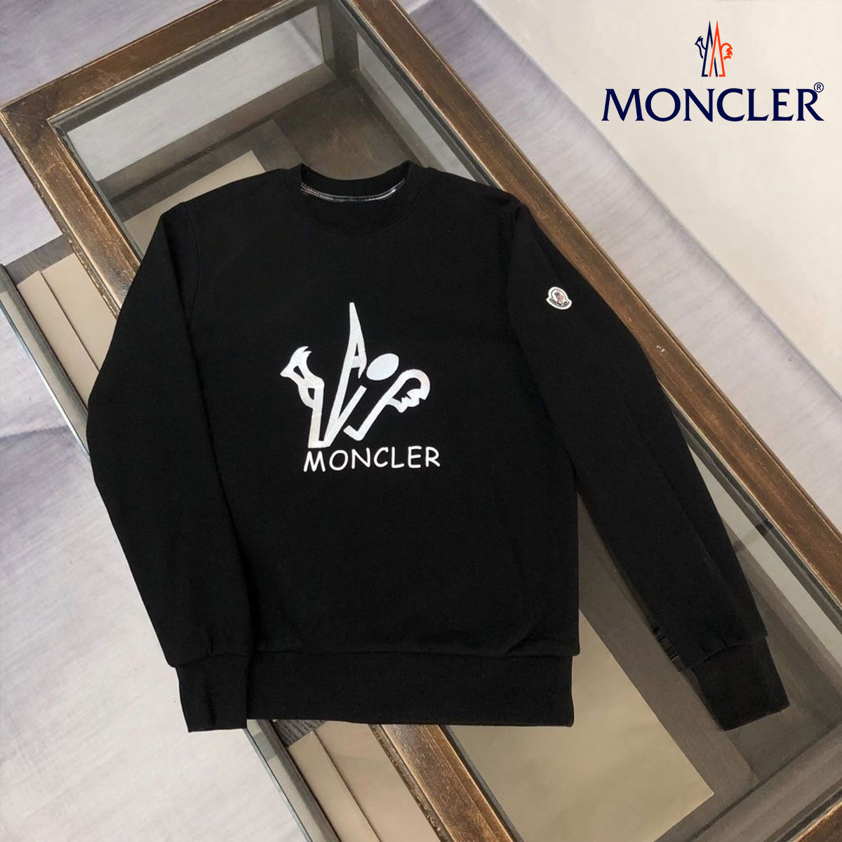 【MONCLER】【今日注文なら、もう一つ無料サービス】モンクレール 2024 秋冬新作メンズとレディースのカップルラウンドネックスウェットシャツ