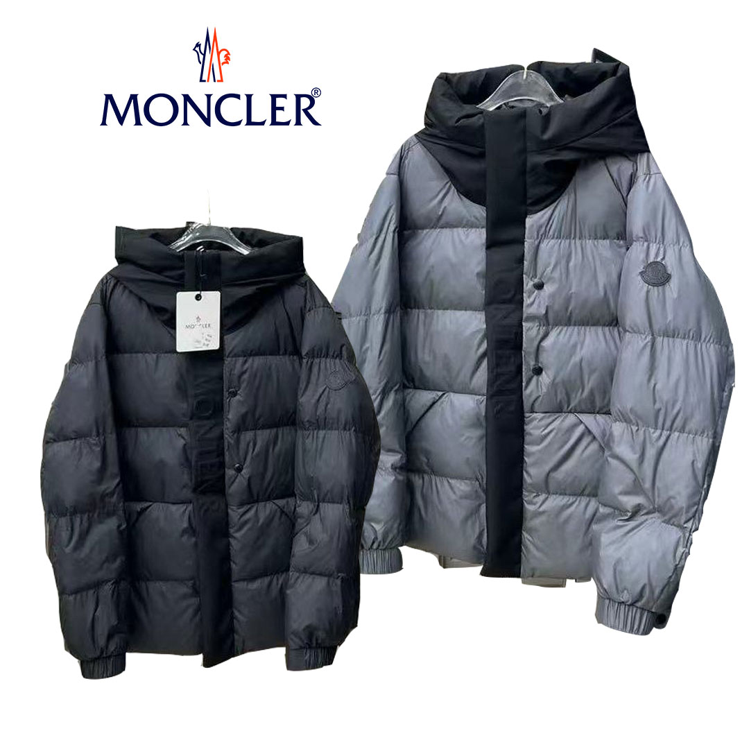 【MONCLER】モンクレール ブラック ウォリアー ニュー ダウンジャケット 男女兼用