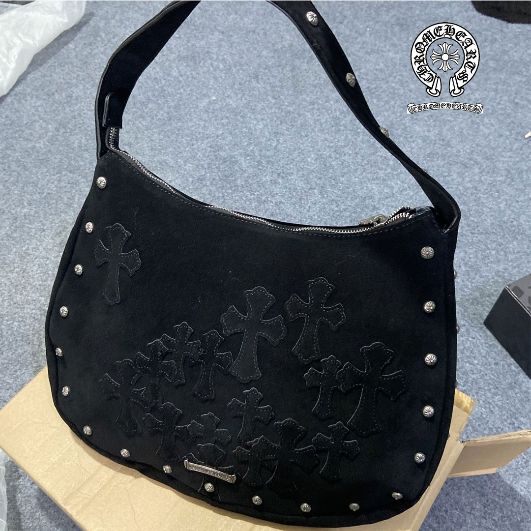 【Chrome Hearts】クロムハーツ クロスフロステッド 新作ショルダーバッグ