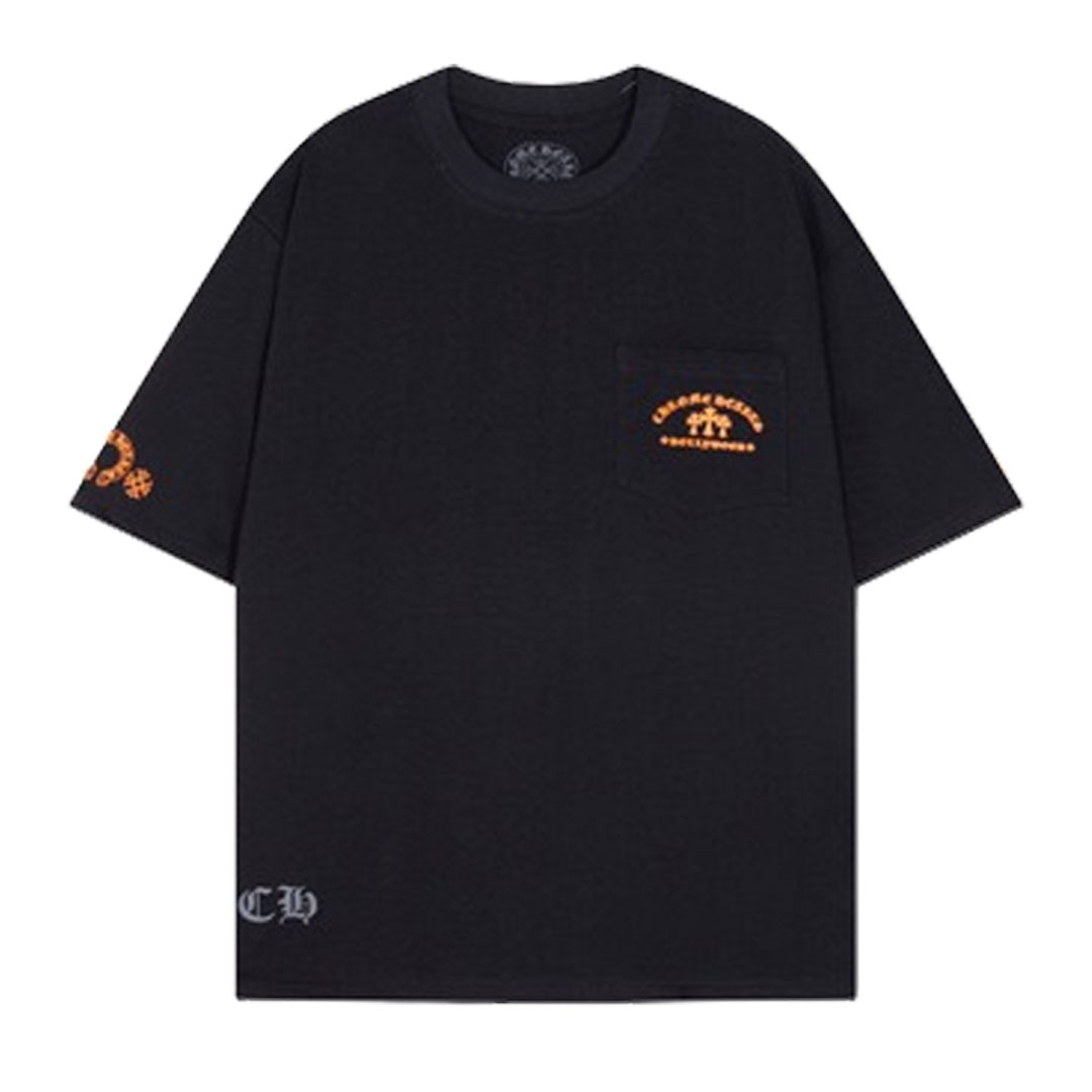 【Chrome Hearts】クロムハーツクロスプリント半袖Tシャツ男女兼用