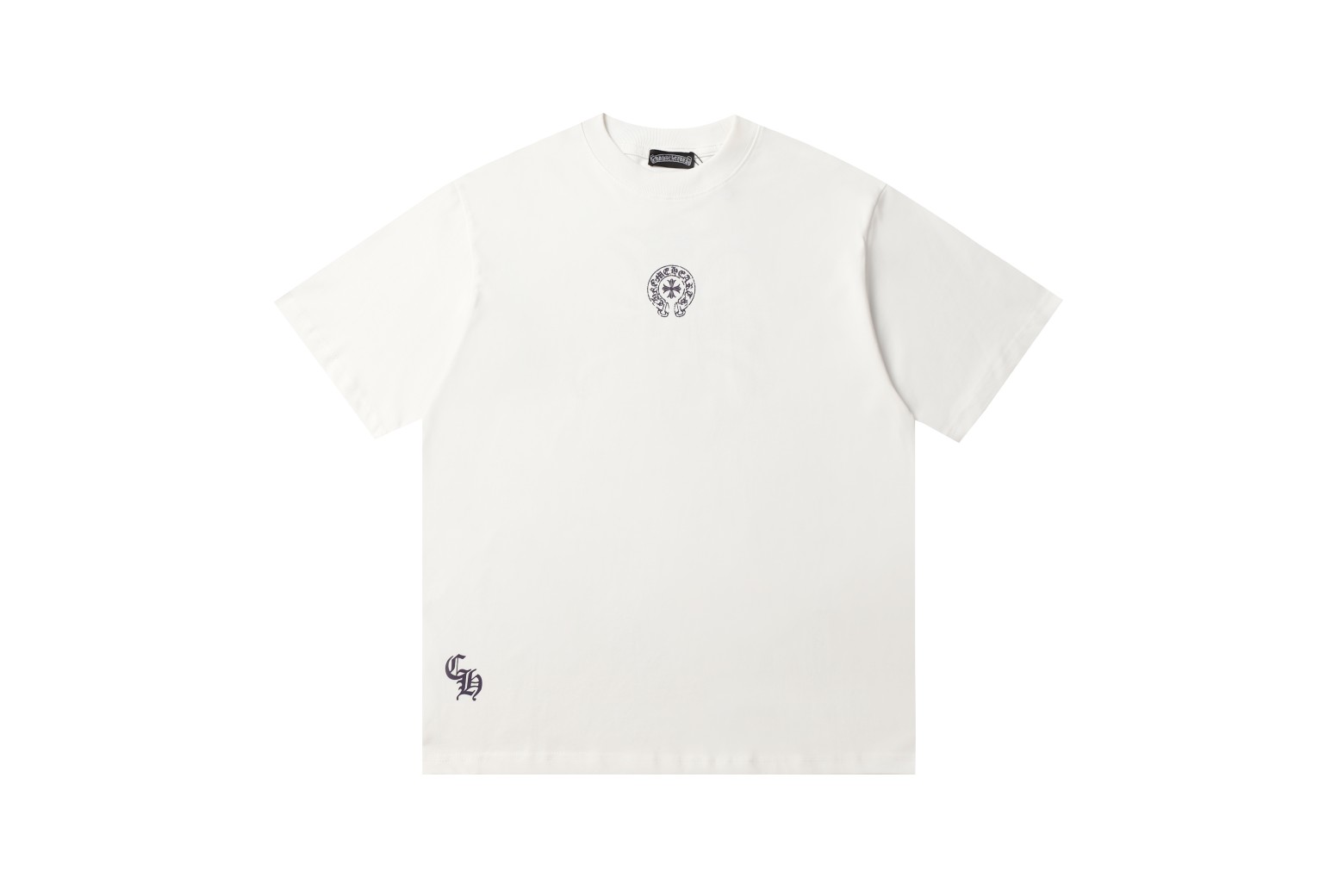 【Chrome Hearts】クロウハートクロス半袖Tシャツ 男女兼用