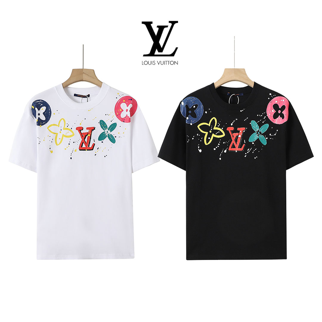 【Louis Vuitton】lv ルイ・ヴィトン クラシック半袖Tシャツ