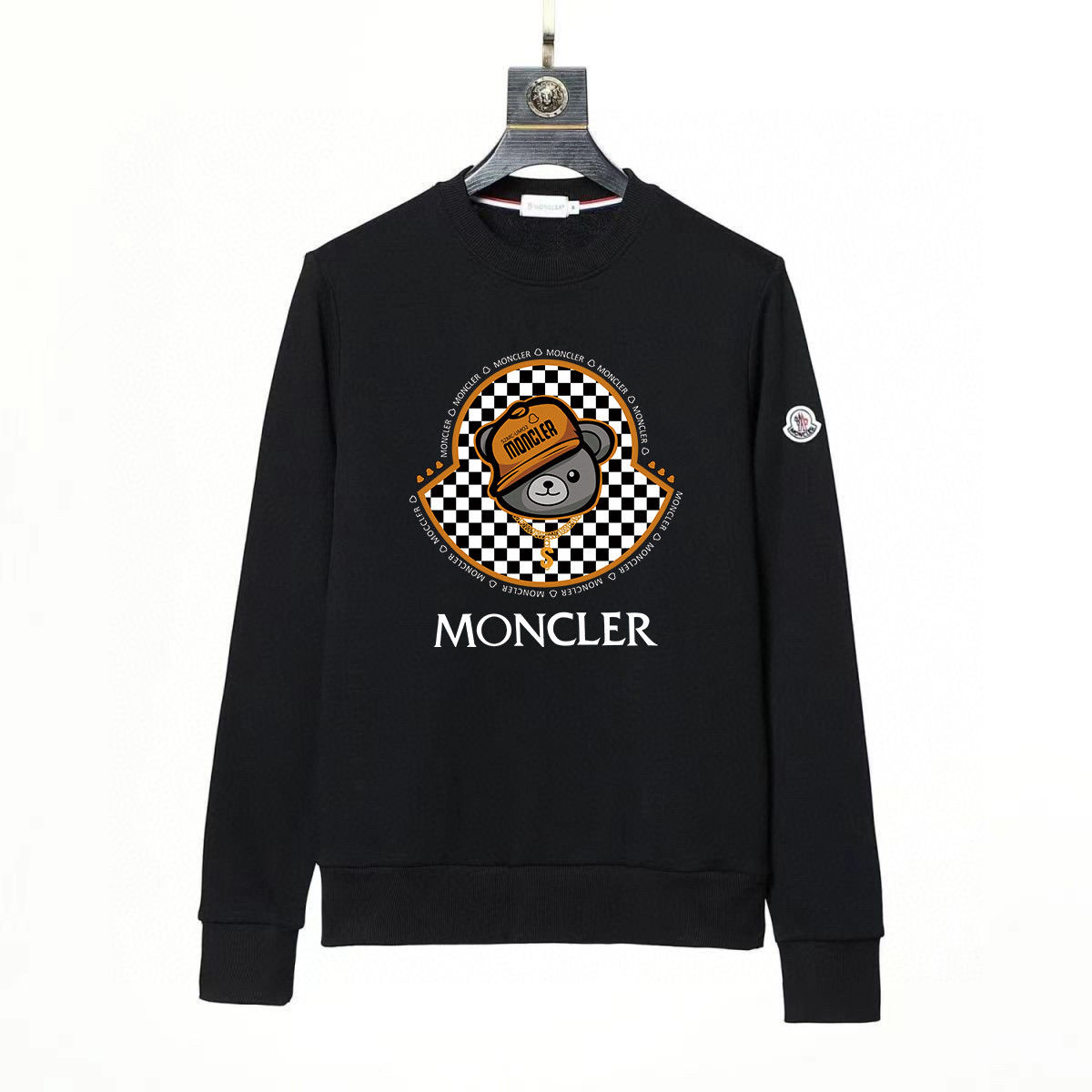 【Moncler】モンクレール ラウンドネック プルオーバー スウェットシャツ 男女兼用