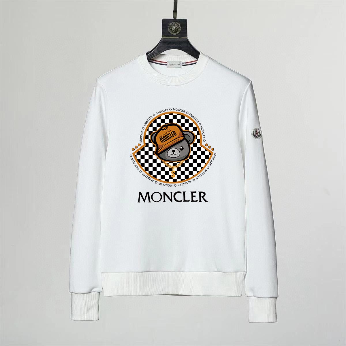 【Moncler】モンクレール ラウンドネック プルオーバー スウェットシャツ 男女兼用