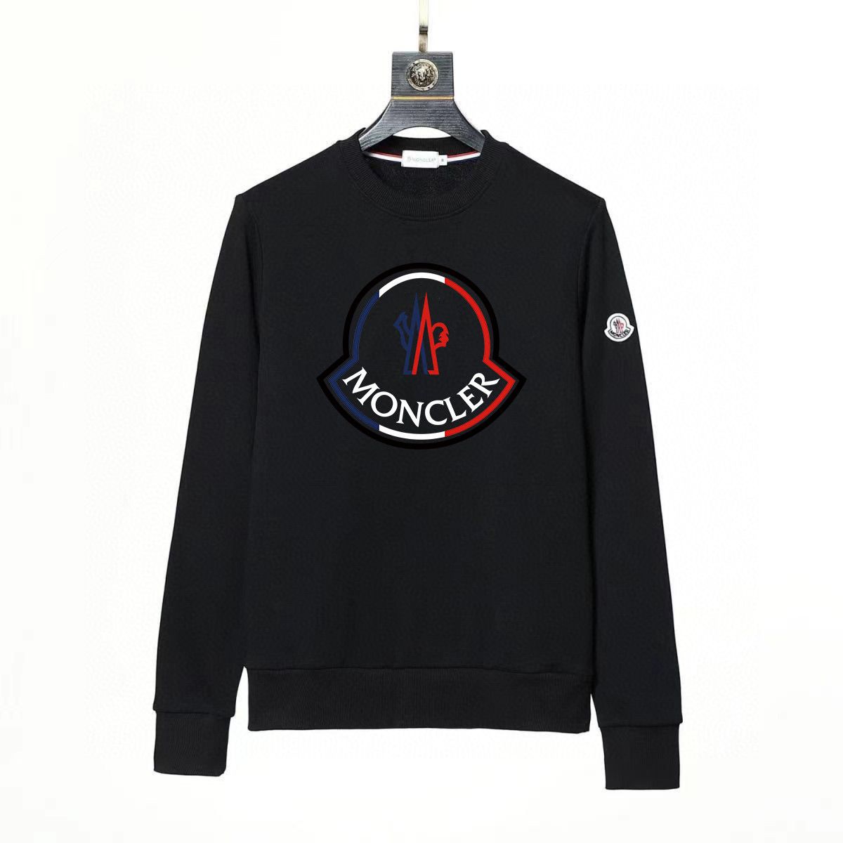 【Moncler】モンクレール ラウンドネック プルオーバー スウェットシャツ 男女兼用