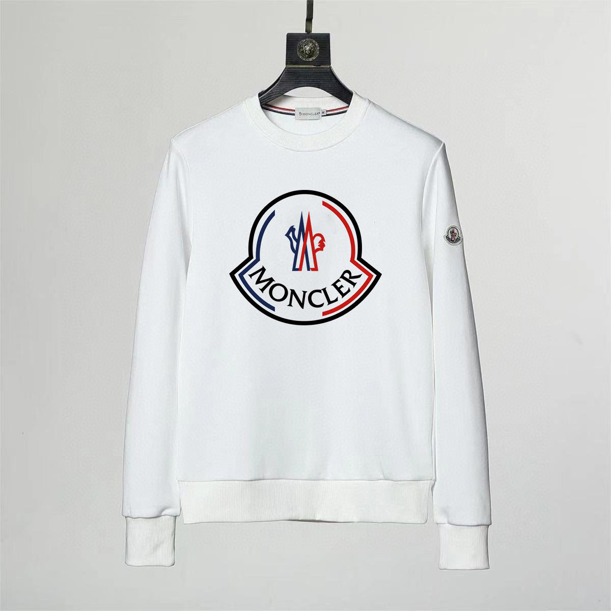 【Moncler】モンクレール ラウンドネック プルオーバー スウェットシャツ 男女兼用