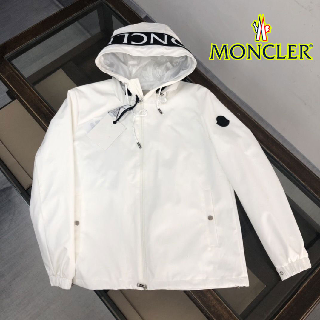 【Moncler】カバードカップルジャケットカジュアルフード付きジャケット男女兼用