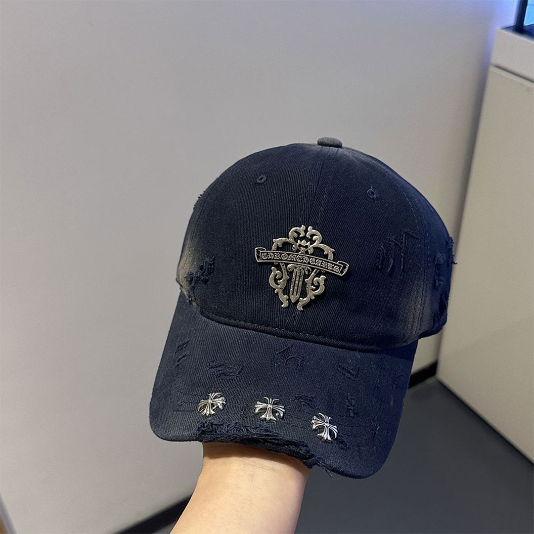 【Chrome Hearts】【今日注文なら、もう一つ無料サービス】クロムハーツ ベースボールキャップ 男女兼用