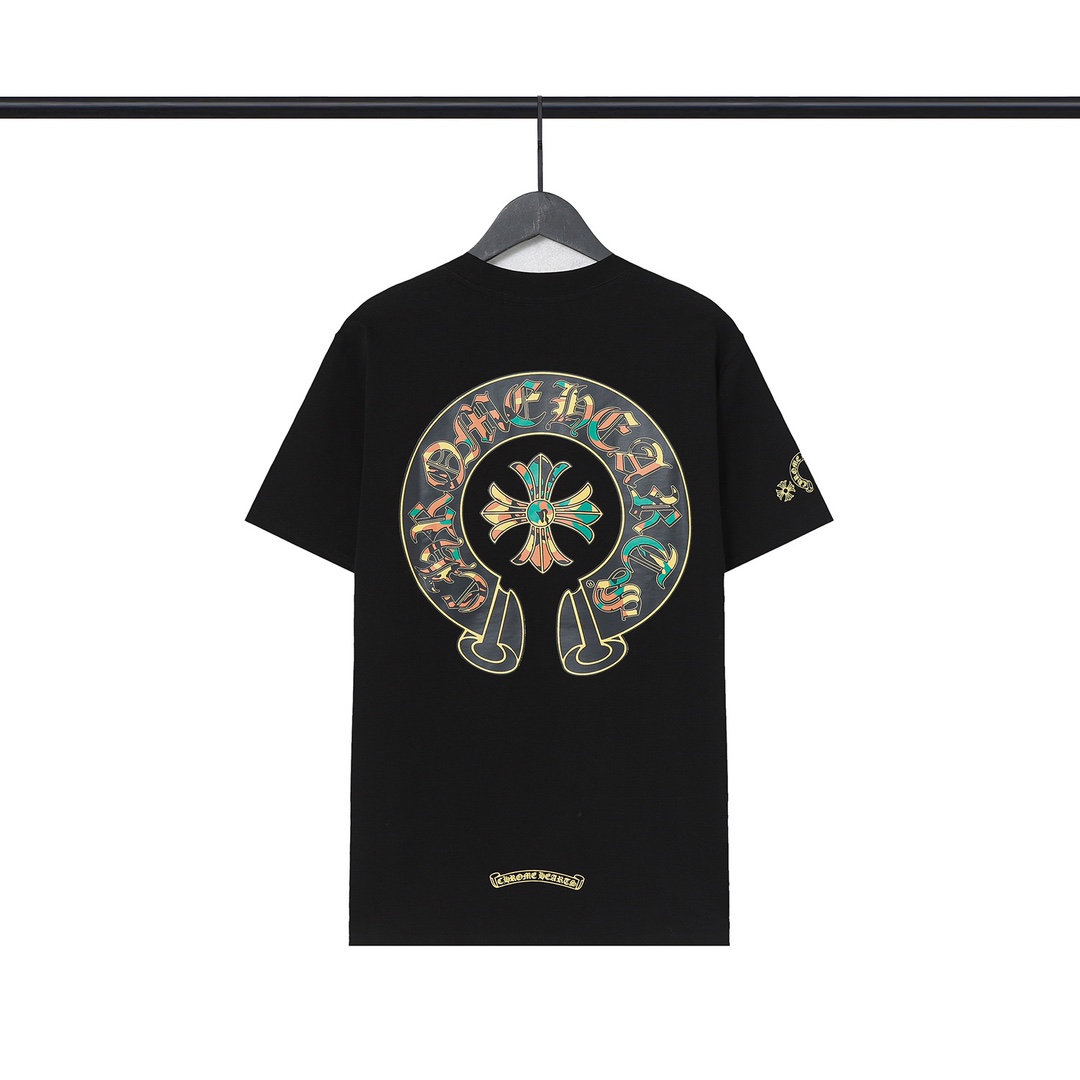 【Chrome Hearts】クロムハーツ 半袖 カモフラージュ ホースシュー Tシャツ