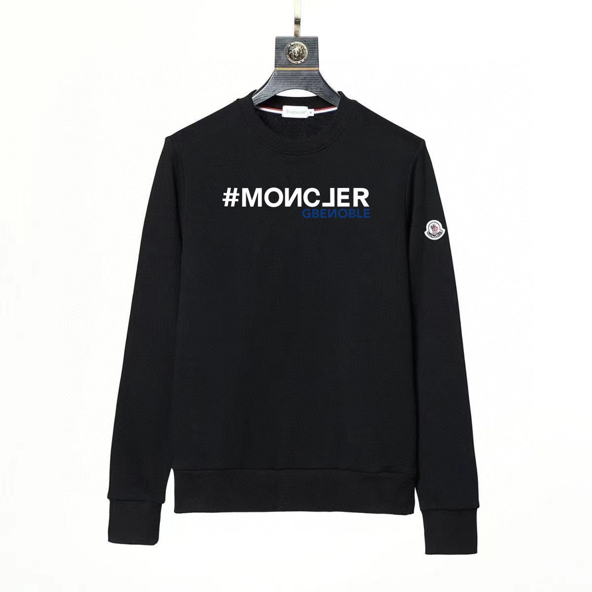 【Moncler】モンクレール ラウンドネック プルオーバー スウェットシャツ 男女兼用