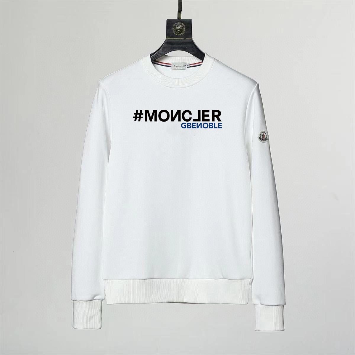 【Moncler】モンクレール ラウンドネック プルオーバー スウェットシャツ 男女兼用