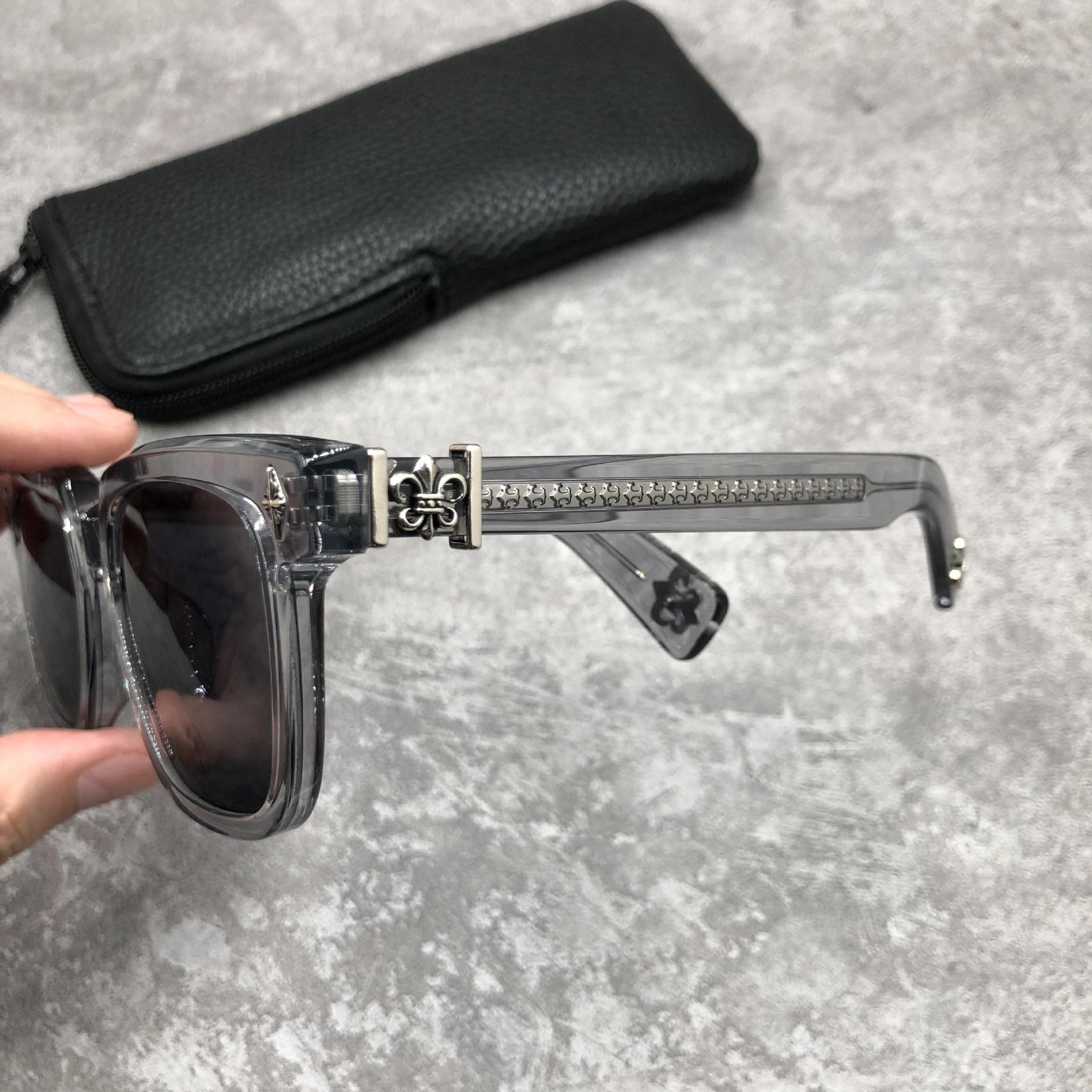 【Chrome Hearts】クロウハート メガネ サングラス男性と女性のファッションスタイルの個性のためのレトロなサングラス