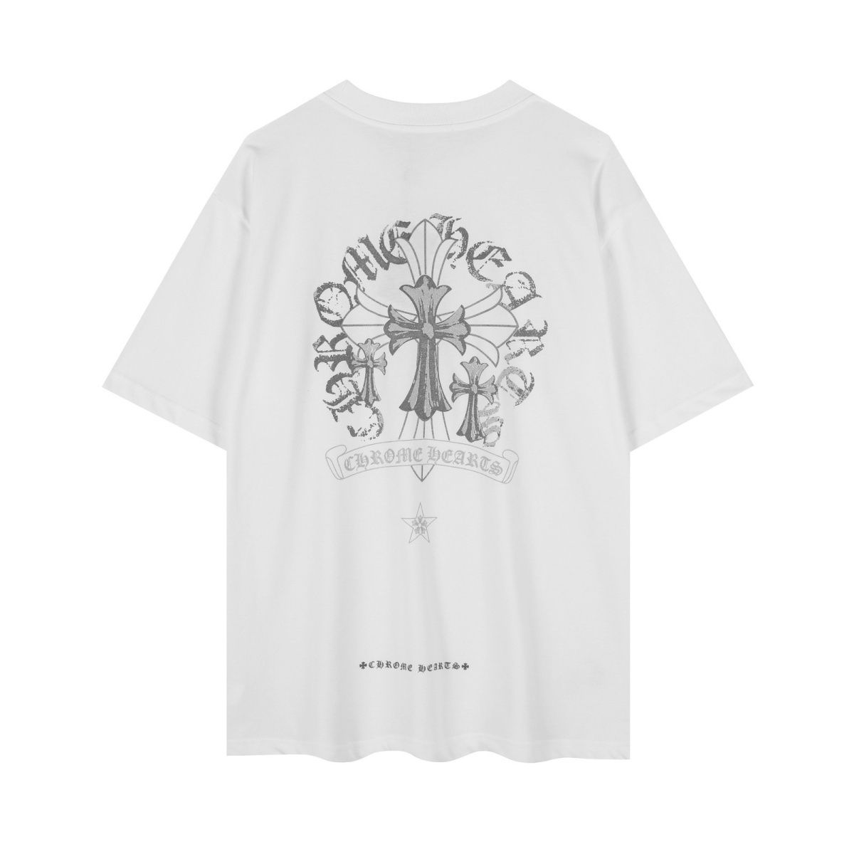 【Chrome Hearts】クロムハーツ プリントクルーネックTシャツ