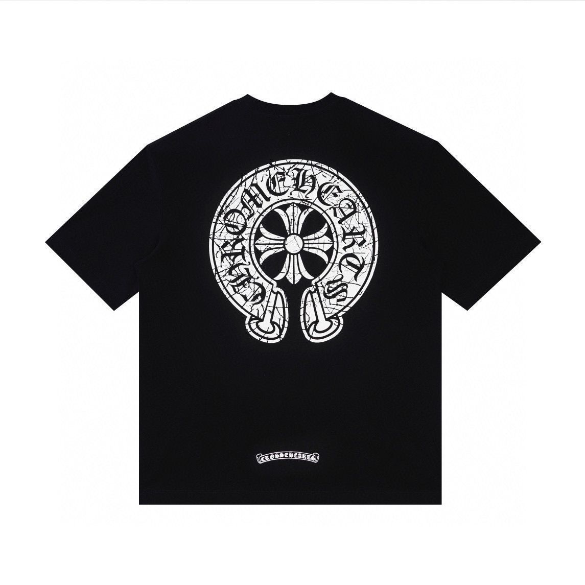 【Chrome Hearts】クロムハーツ 2025年夏新作 サンスクリットクロス 半袖Tシャツ 男女兼用